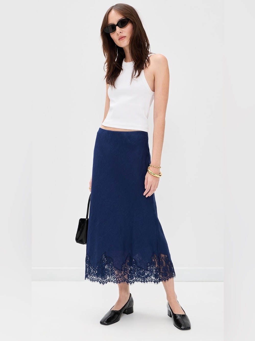 🔖Reformation Carolina Linen Skirt
